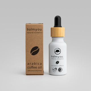 Reines Arabica Kaffee-Öl – Vorderseite