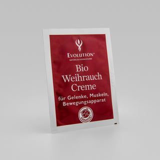 Bio Weihrauchcreme, Probe
