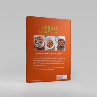 Peace Food - Vegan einfach schnell – Rückseite