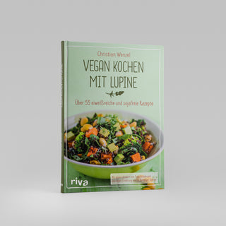 Vegan kochen mit Lupine – Buchcover