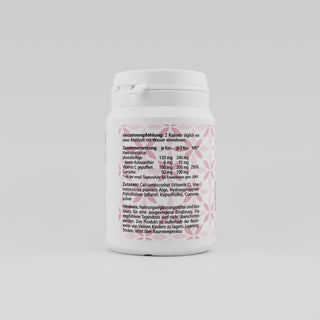 Astaxanthin Komplex – Seitenansicht Zusammensetzung