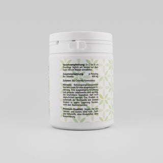 Evolution Bio Chlorella – Rückseite