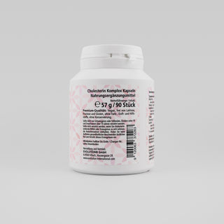Cholesterin Komplex – Rückseite