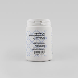L-Lysin forte 600 – Rückseite
