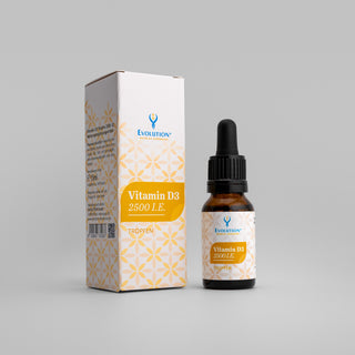 Vitamin D3 Tropfen – Vorderseite