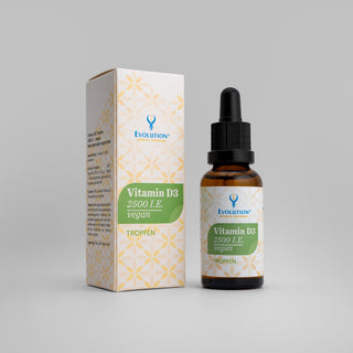 Vitamin D3 Vegan Tropfen – Vorderseite