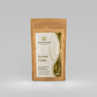 Bio Hanf Protein 50% – Vorderseite