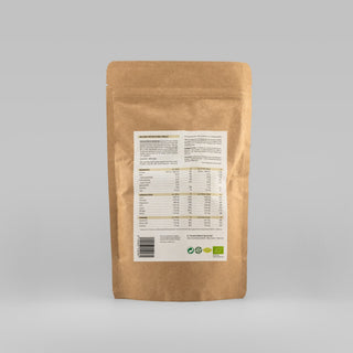 Bio Hanf Protein Shake Vanille – Rückseite