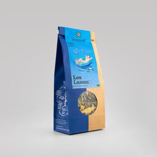 Loslassen Kräutertee, lose – Vorderseite