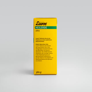 Luvos Heilerde ultra – Seitenansicht Inhalt