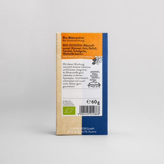 Bitter Gewürzpulver – Rückseite