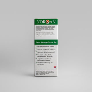 Omega-3 VEGAN EPA – Seitenansicht Inhaltsstoffe