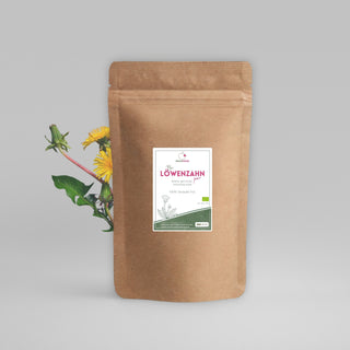 Bio Löwenzahn pur mit Pflanze