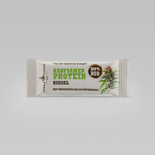 Bio Hanfsamen Proteinriegel - Vorderseite