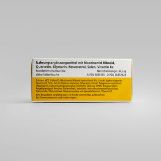 SENEVIT 60 Filmtabletten – Seitenansicht mit Zutaten