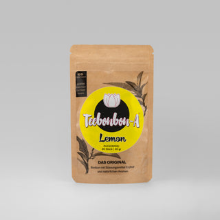 Teebonbon-A Lemon – Vorderseite