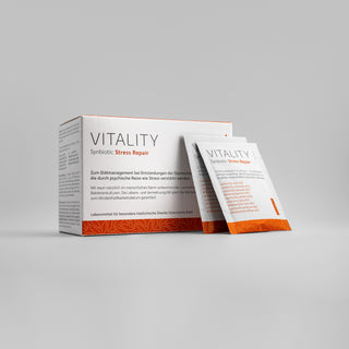 Vitality Synbiotic Stress Repair – Vorderseite