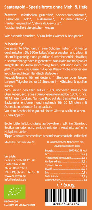 Mehlfreibrot Multikorn – Bild 2