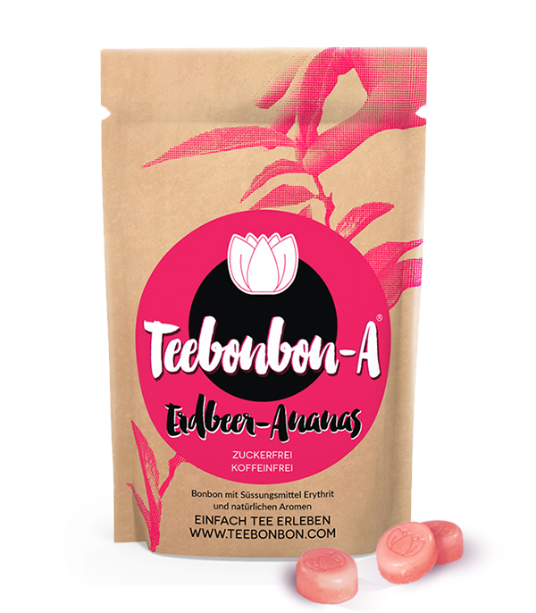 Teebonbon-A Erdbeer-Ananas