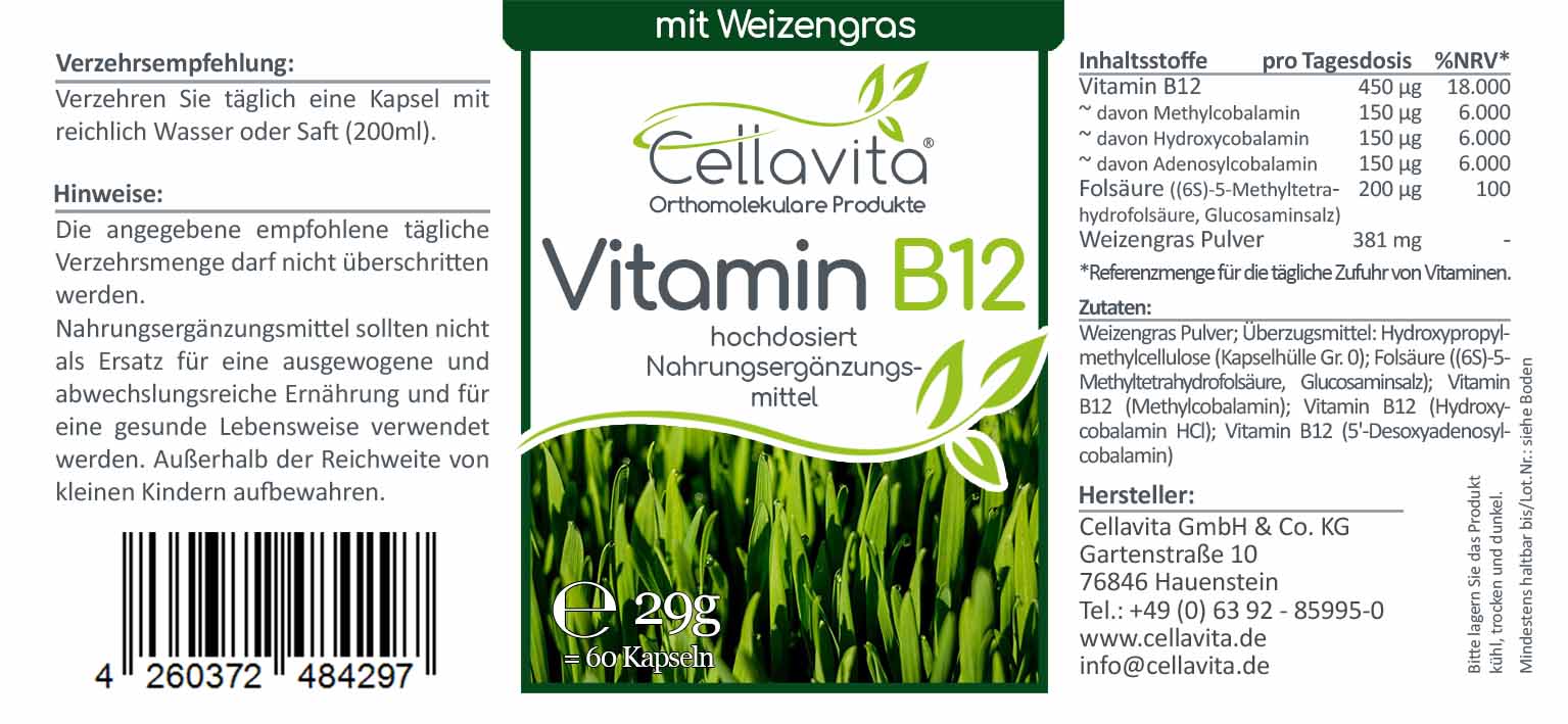 Vitamin B12 Kapseln